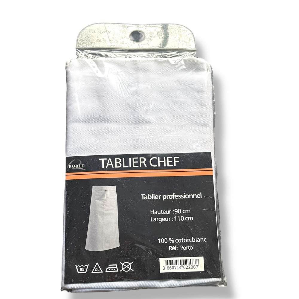 NWT White Chef Apron